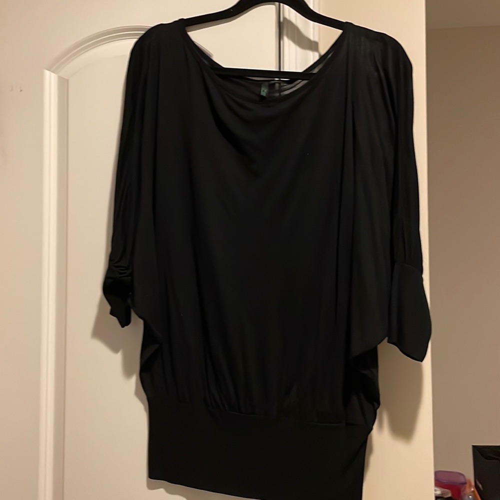 Semi sheer bat wing